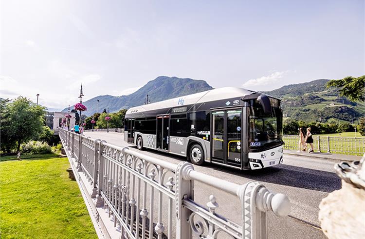 Solaris bags contract for 20 hydrogen buses in Czech Republic