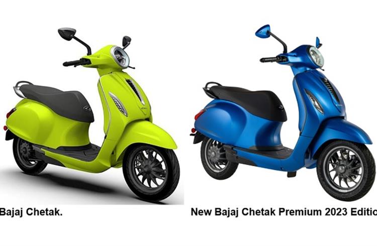 While the current Chetak range now starts at Rs 121,933, the new Chetak Premium 2023 Edition has been launched at Rs 151,910 (ex-showroom, Bengaluru).