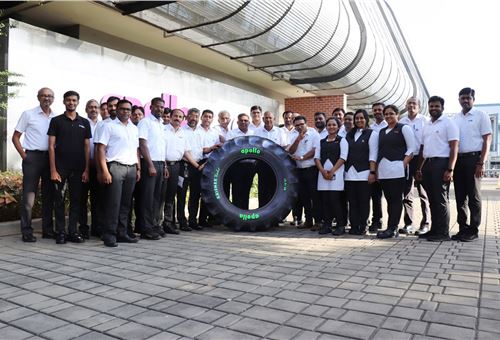 Apollo Tyres develops concept tyre with 75% sustainable materials