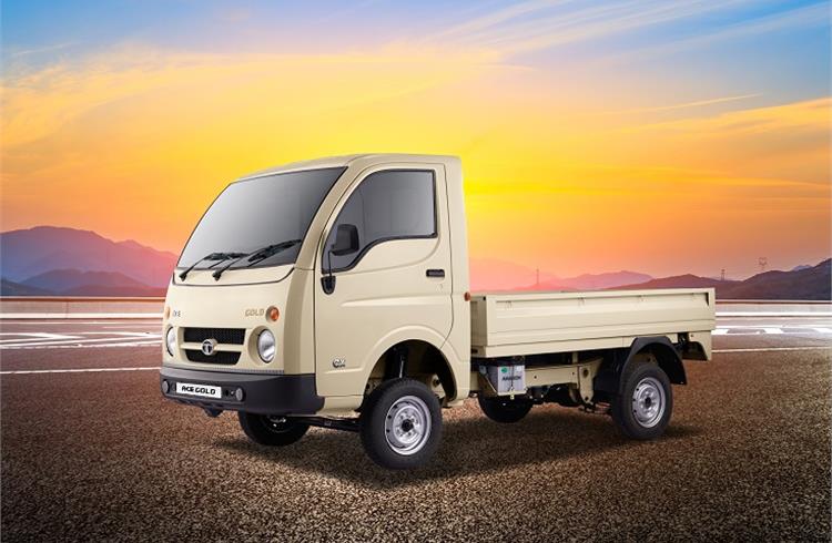 Tata Ace Gold Petrol CX SCV launched at Rs. 399,000