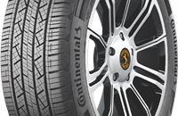 The Continental CrossContact H/T tyre for SUVs has a robust tread pattern and compound mix that can withstand mild off-road terrains.