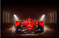 Mahindra Racing reveals Season 8 Formula E race car