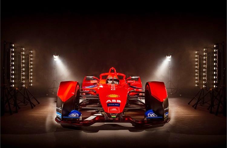 Mahindra Racing reveals Season 8 Formula E race car