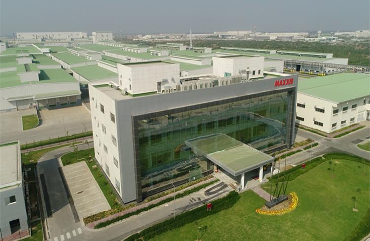 Maxxis tyres' Sanand plant began commercial operations in March 2018