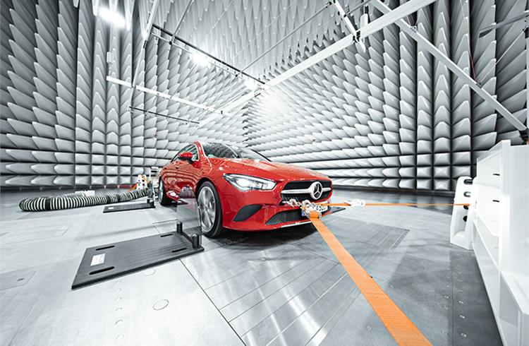Daimler opens new electromagnetic compatibility testing facility at Sindelfingen