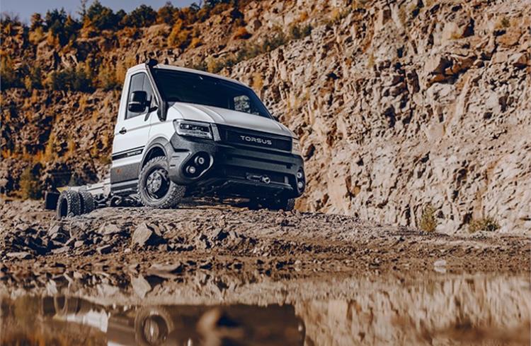 Torsus unveils versatile heavy-duty Terrastorm Chassis off-road truck