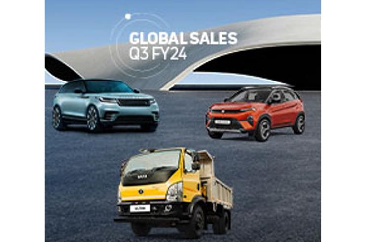 Tata Motors Global wholesales at 338,177 units in Q3 FY24
