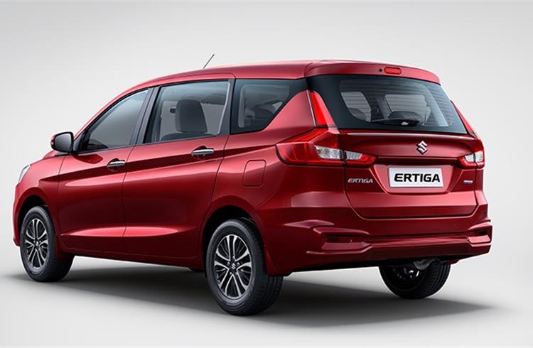 Maruti Ertiga crosses 800,000 sales in India  Autocar Professional