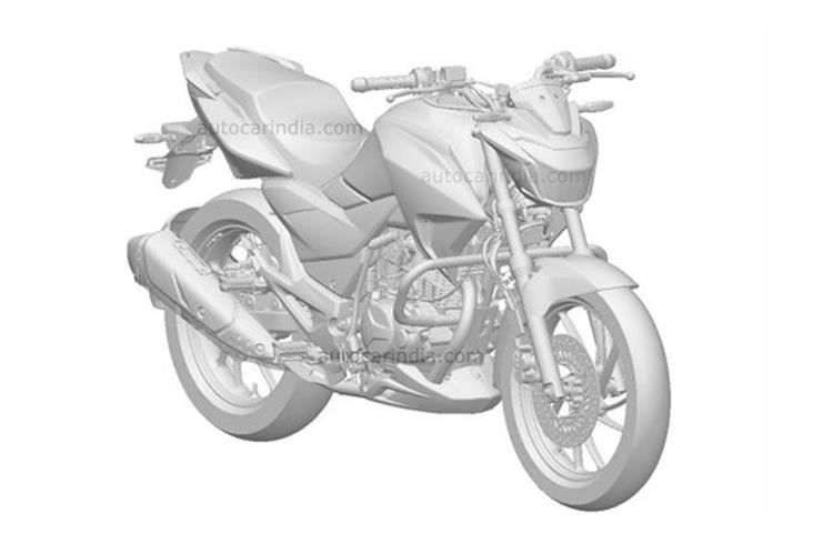 New Hero 200cc bike design leaked online 