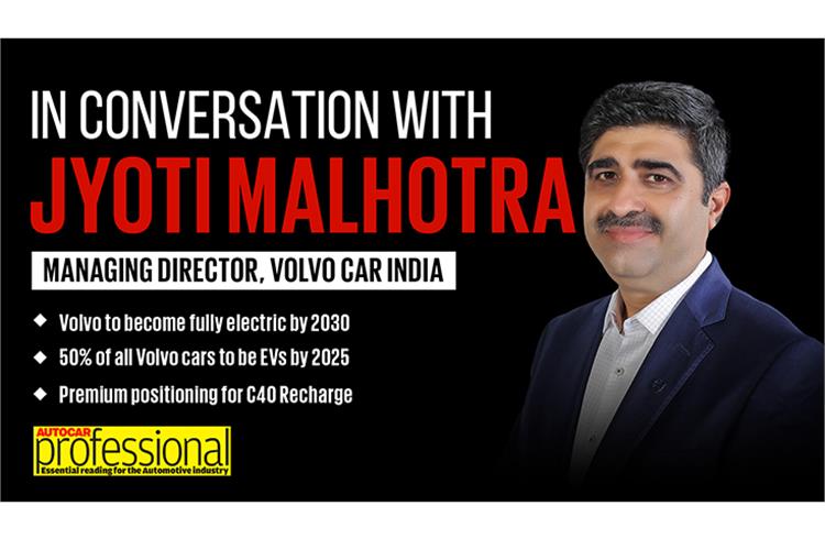 In Conversation with Volvo Car India's Jyoti Malhotra