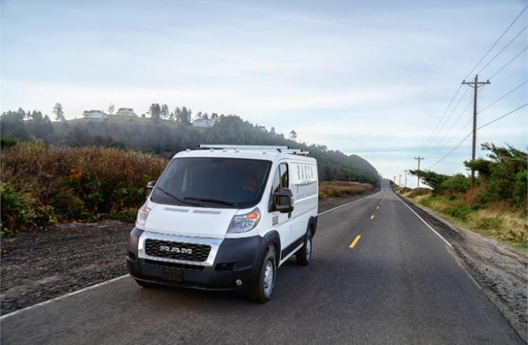 L4 Waymo Driver technology is to be integrated into FCA’s Ram ProMaster LCV for goods movement.