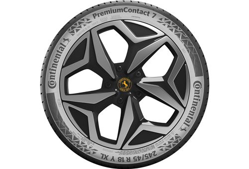 Top 10 global electric carmakers used Continental tyres in 2023