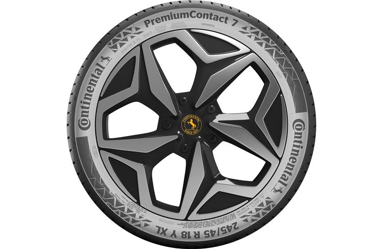 Continental labels its current tyre lines with the logo EV-Compatible to make it clear that the tyre model is designed for use on EVs.