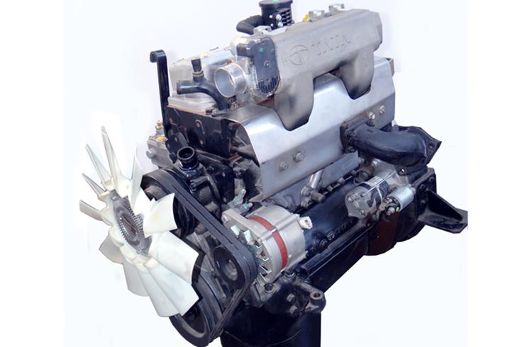 The 3.8-litre NA SGI CNG engine, which develops 85 PS and torque of 285 Nm, will power 4T to 9T GVW buses and trucks such as the 407, 709 and 909 (existing BS IV versions).
