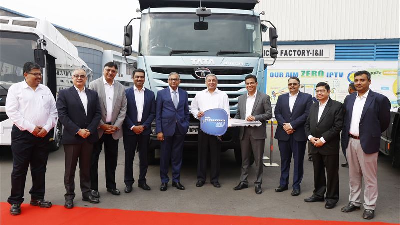 Tata Steel to use Tata Motors' LNG and electric trucks, tippers and buses