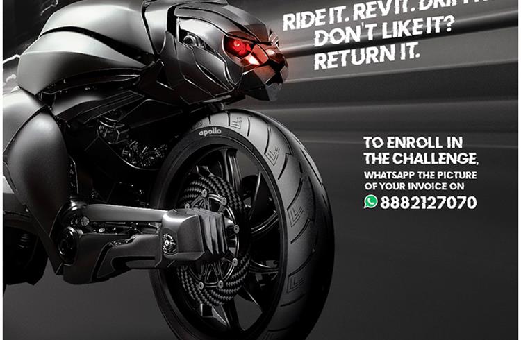 Apollo Tyres rolls out tyre trial scheme for motorcycle riders