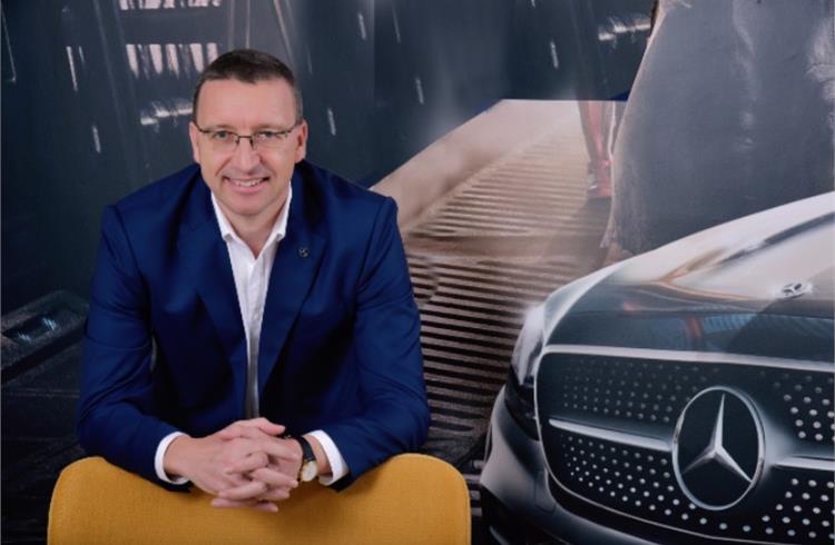 Martin Schwenk, MD and CEO, Mercedes-Benz India