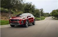  The Sportage SUV registered sales of 7,165 units. 