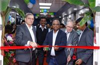 The new office (GTC II) on the 3rd floor at the Pacifica Tech Park, Navalur, Chennai was inaugurated on 31 January 2024 by R. Velusamy, President, Automotive Technology and Product Development, Mahindra & Mahindra Ltd. in the presence of Xavier Dupont, President of Valeo Powertrain and Thermal Systems, Christophe Le Ligné, Valeo Group Deputy Chief Technology Officer, Jayakumar G, Valeo India President & Managing Director, Bruno Nguyen, Deputy Consul General, Head of Bureau de France in Chennai and Antoine Marques, Trade Officer at Business France, French Embassy in India along with employees and special invitees. 