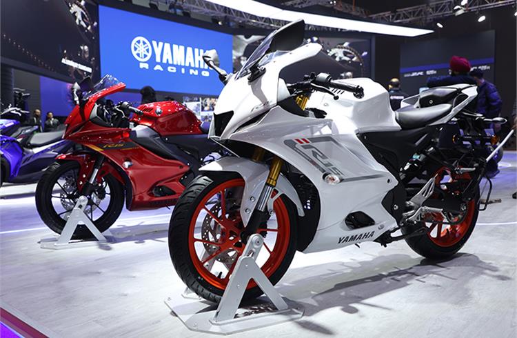 Yamaha showcases diverse product range at Bharat Mobility Global Expo 2024