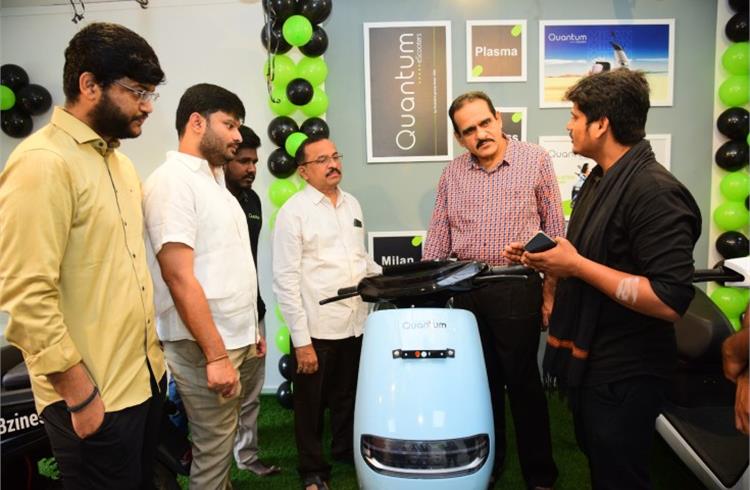 Quantum Energy inaugurates new EV showroom in Tirupati 