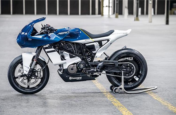 Vitpilen 701 Aero features a sporty look that hints at the potential for a more performance-oriented future for Husqvarna Motorcycles’ street range.