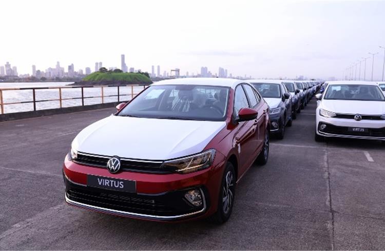 Škoda Auto Volkswagen India adds Virtus to export kitty