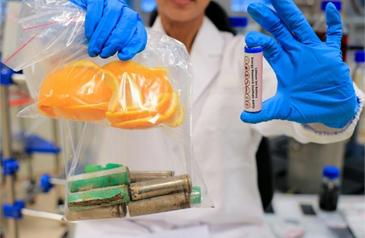 NTU, Singapore is recycling a mixture of different Li-ion battery cells including those of LFP, NMC and LCU chemistries.