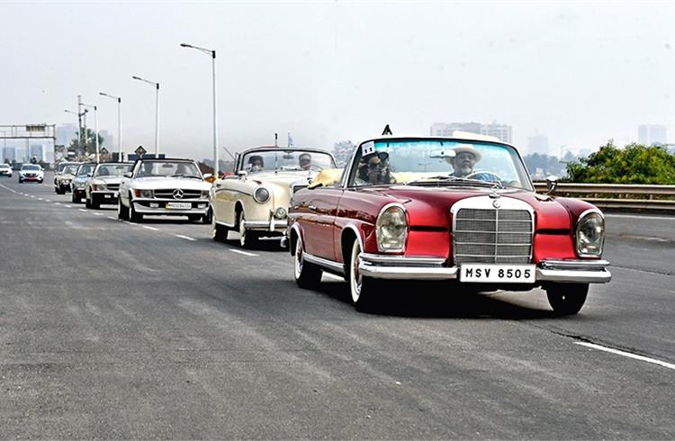 The Mercedes-Benz Classic Car Rally, which has been organised by Autocar India since 2014, saw over 40 cars participated this year.