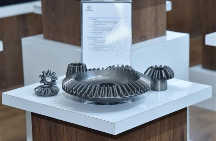 In January 2020, Sona Comstar crossed the 250-million unit mark in differential bevel gears production. These are generally used in a set of four per car.