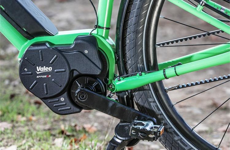 Valeo fits its 48V motors on bikes