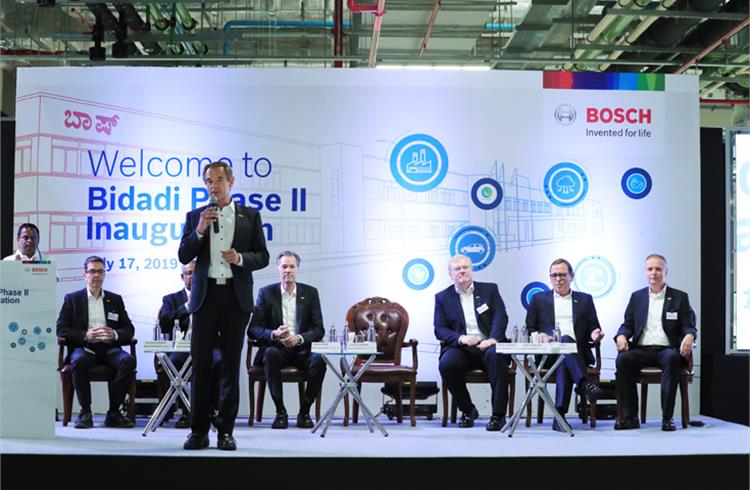 Dr Volkmar Denner: “The new Bidadi plant will further boost India’s strong role in the Bosch Group’s global network.”