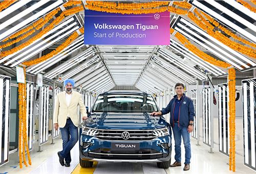 Volkswagen India begins production of new Tiguan  ahead of December 7 launch
