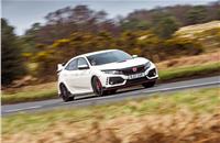 The Civic Type R hot hatch is one of a few models in Honda’s limited UK line-up
