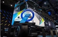 The Mercedes-Benz eActros LongHaul has also won the '2023 Truck Innovation Award'. 