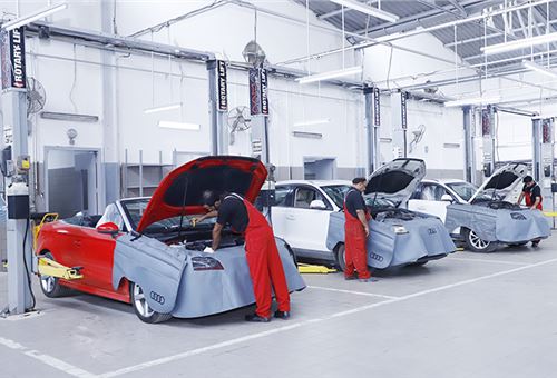 Audi India and Motherson Group firm set up new service facility in Delhi NCR