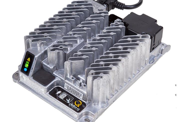 Delta-Q Technologies Corp’s IC650 battery charger for electric scooters. (Image: Delta-Q)