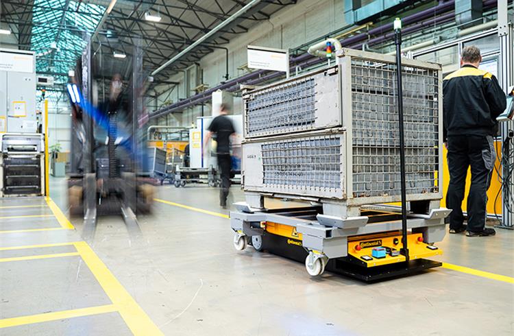 Autonomous Automated Guided Vehicles can transport heavy loads of over a ton and thus increase the efficiency of production and the entire value chain.