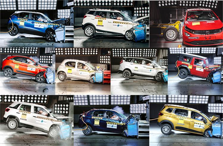 Global NCAP crash test: the crash ratings explained