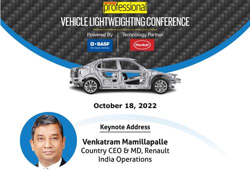 Keynote address by Venkatram Mamillapalle at Vehicle Lightweighting Conference