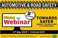 Autocar Professional will host its fifth Safety Webinar on May 6, which kicks off the fifth UN Global Road Safety Week. Registrations are open.