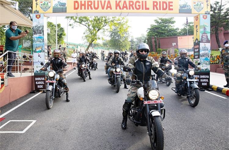 Jawa joins Indian Army for Dhruva Kargil Ride 2021