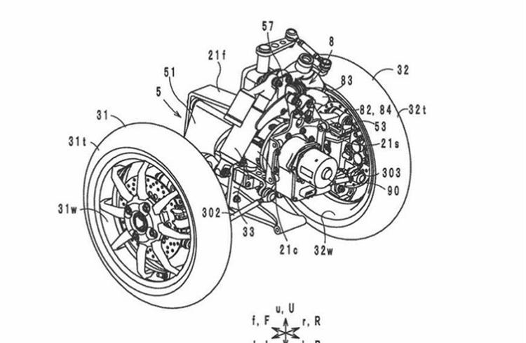 Yamaha developing new suspension system for trikes