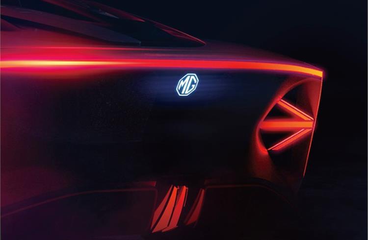 There is generous use of LEDs in the MG Cyberster including in the through-type tail-lamps.