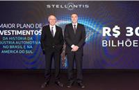 L-R: Stellantis CEO Carlos Tavares and Stellantis South America COO Emanuele Cappellano.