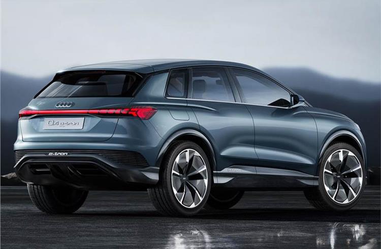 Audi Q4 E-tron electric SUV revealed