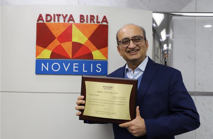 Novelis wins Hyundai Group’s 'Supplier of the Year' award