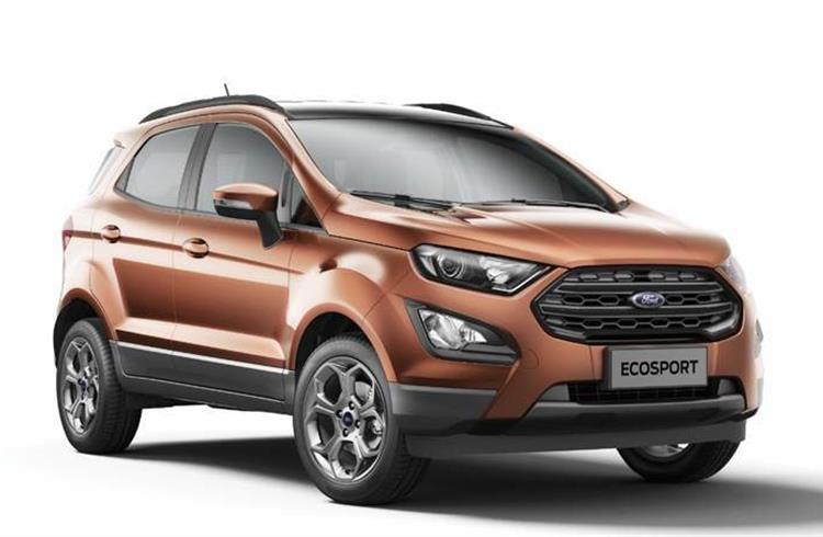 The Ford EcoSport remains India’s most-exported PV. In H1, FY2021, 21,414 units were despatched overseas. In FY2020, a total of 88,429 units had been shipped worldwide.