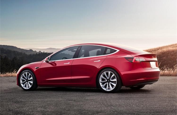 The Model 3 is currently Tesla's entry-level model