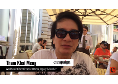 Cannes TV: Tham Kai Meng on creativity at Cannes